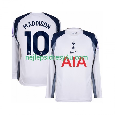 Fotbalový Dres Tottenham Hotspur Maddison 10 Domácí 2025/26 Dlouhý Rukáv